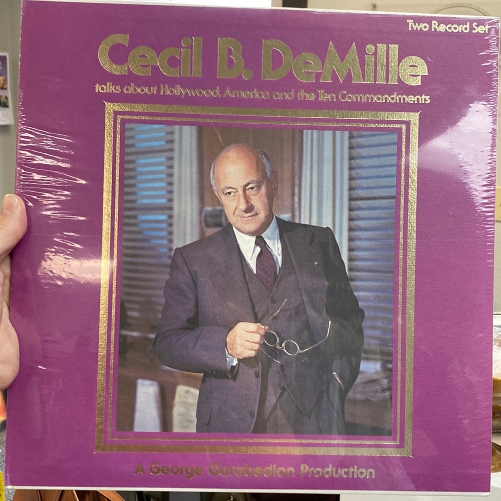 Cecil B. DeMille Two Record Set unopened